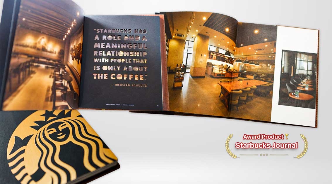 Starbucks Journal karya premium dari Bintang Sempurna