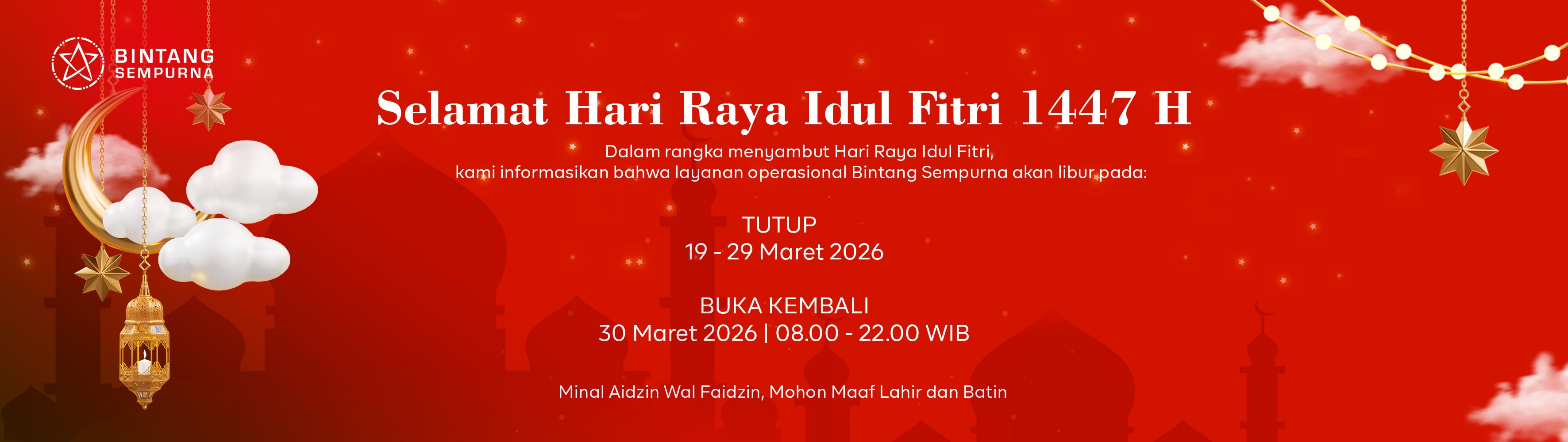 Pengumuman Libur Lebaran 2026