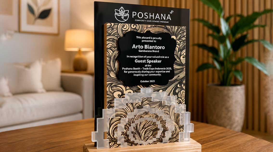 Jasa Pembuatan Plakat Akrilik Jakarta Kualitas Terbaik