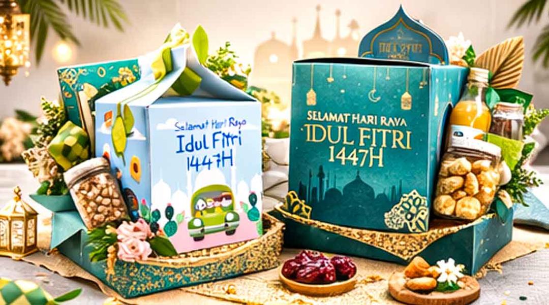 Hampers Lebaran premium untuk rekan kerja